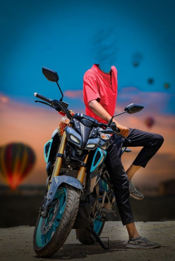 MT15 bike background for boys without face