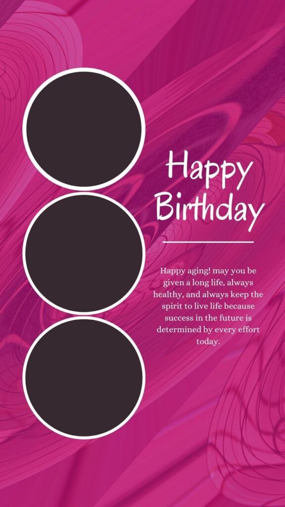 happy birthday photo frames free download