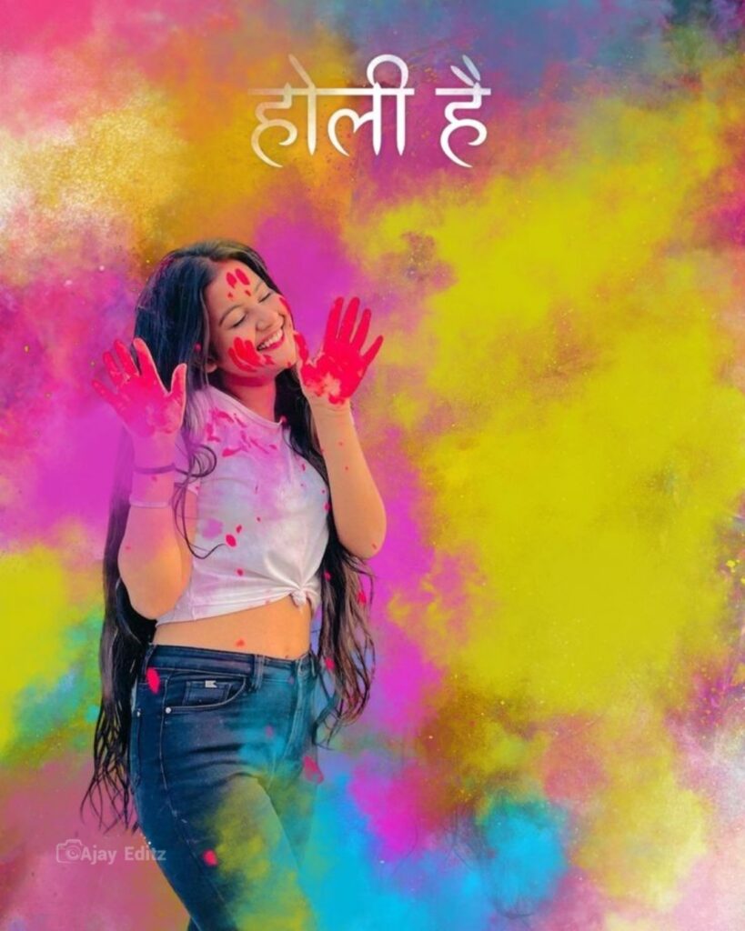 Happy holi cb editing background download