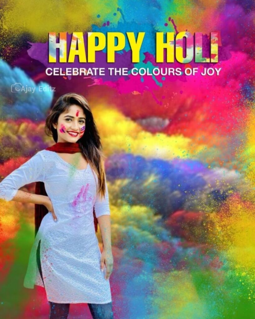 Happy holi cb editing background download