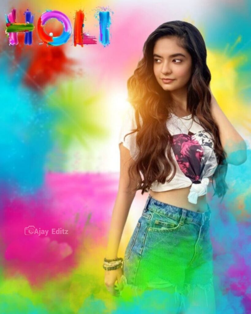 Happy holi cb editing background download