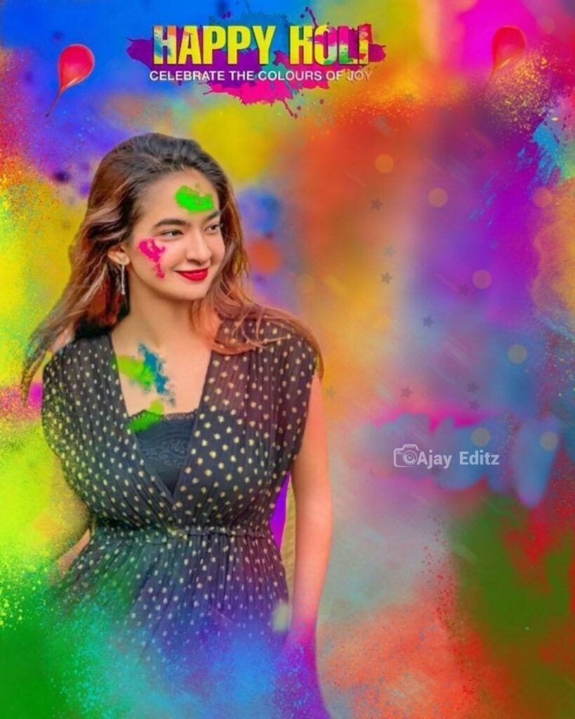 Happy holi cb editing background download