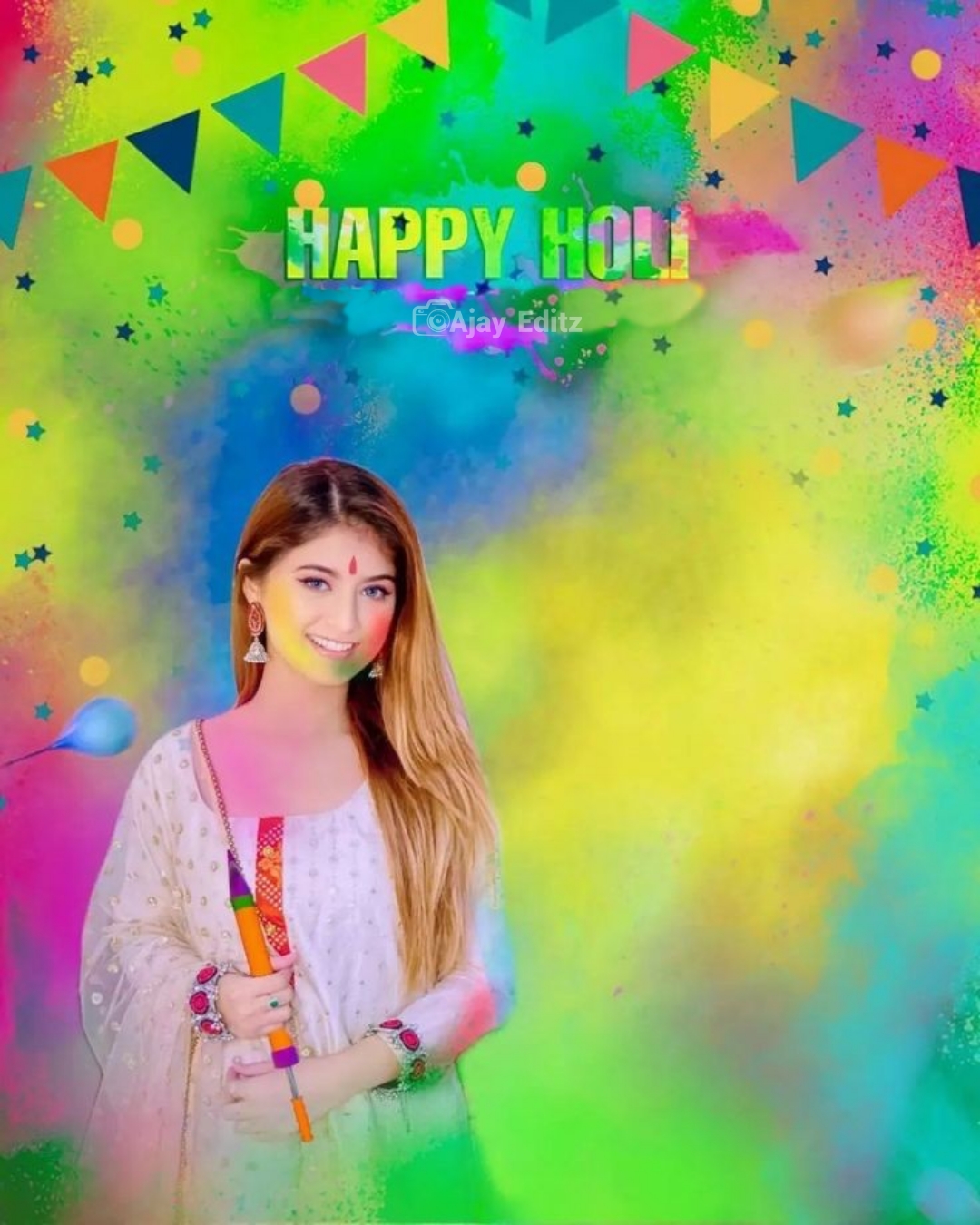 Holi Photo Editing Background | Holi Special Editing in PicsArt