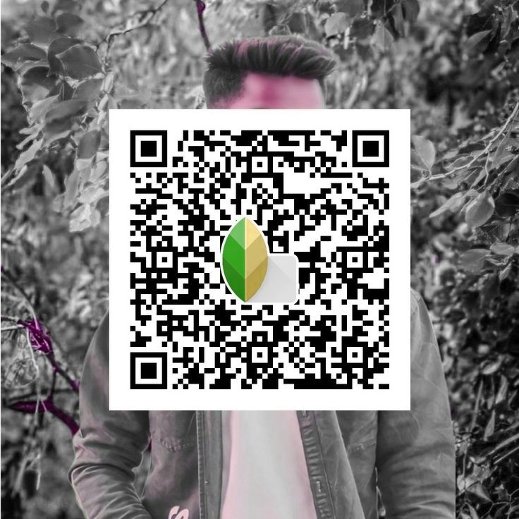 QR scanner photo editing